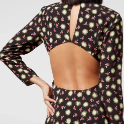 Dresses|Dresses|Dr. Martens Rixo Zora Floral-Print Crepe Midi Dress - UK 10