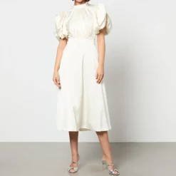 Dresses|Dresses|ROTATE Birger Christensen Satin Midi Dress - DK 36/UK 8