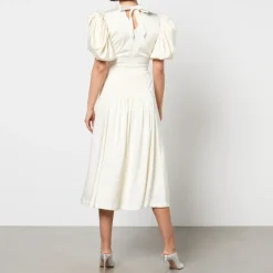 Dresses|Dresses|ROTATE Birger Christensen Satin Midi Dress - DK 36/UK 8
