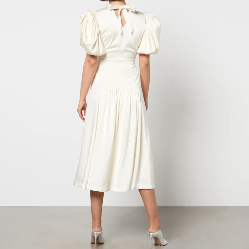Dresses|Dresses|ROTATE Birger Christensen Satin Midi Dress - DK 36/UK 8