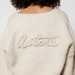 Loungewear|Knitwear|Cras Rotate Birger Christensen Logo Cable-Knit Jumper - DK 40/UK 12
