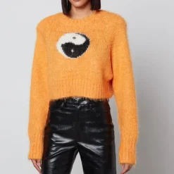 Knitwear|Dr. Martens Rotate Birger Christensen Yarmah Ribbed Knit Pullover - DK 32/UK 6