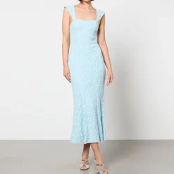 Dresses|Dresses|ROTATE Birger Christensen Cloque Lace Dress - DK 34/UK 6