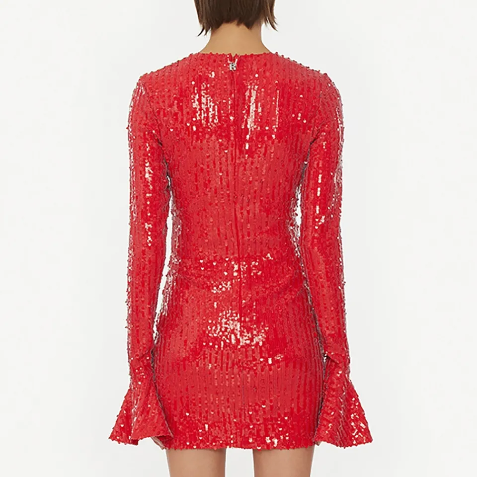 Dresses|Dresses|Dr. Martens Rotate Birger Christensen Sequinned Mini Dress - DK 32/UK 4