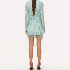 Dresses|Dresses|Dr. Martens Rotate Birger Christensen Sequinned Mesh Mini Dress - DK 38/UK 12
