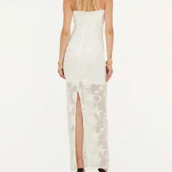 Dresses|Dresses|ROTATE Birger Christensen Floral-Jacquard Mesh Dress - DK 38/UK 10