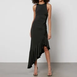 Dresses|Dresses|Stine Goya Rotate Birger Christensen Asymmetric Stretch-Jersey Dress - DK 34/UK 6