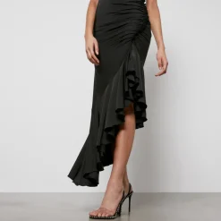 Dresses|Dresses|Stine Goya Rotate Birger Christensen Asymmetric Stretch-Jersey Dress - DK 34/UK 6