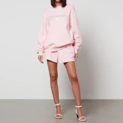 Sportswear|Loungewear|Cras Rotate Logo-Embellished Cotton-Jersey Sweatshirt - M