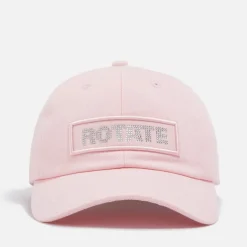 Hats|Sportswear|Rotate Sunday Rotate Logo-Embellished Organic Cotton-Twill Cap