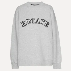 Sportswear|Loungewear|Rotate Sunday Cotton-Jersey Relaxed Sweatshirt - XS