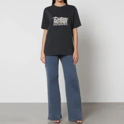 Sportswear|Loungewear|Rotate Sunday Enzyme Logo Organic Cotton T-Shirt - XS