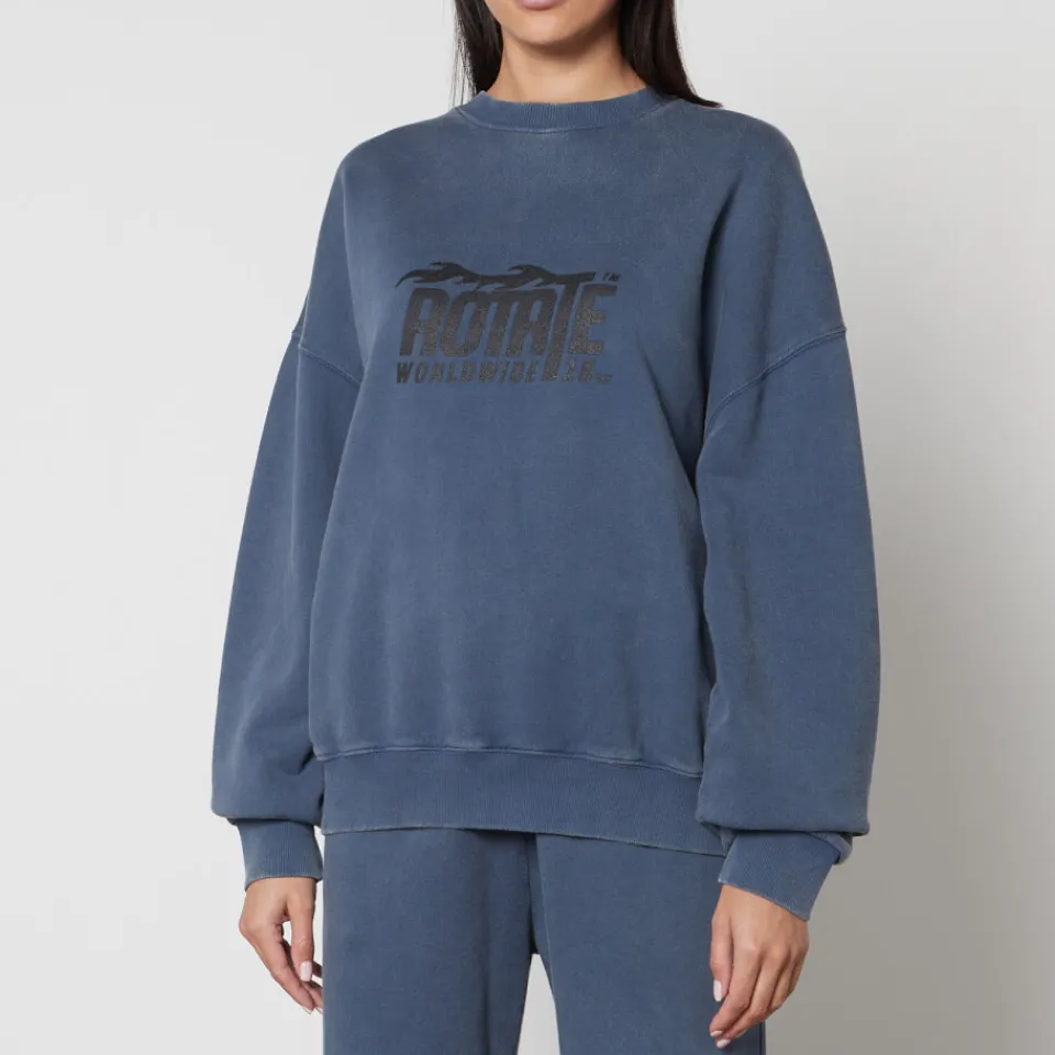 Sportswear|Loungewear|Rotate Sunday Enzyme Organic Cotton Sweatshirt - XS