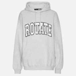 Sportswear|Loungewear|Anine Bing Rotate Sunday Heavy Cotton-Jersey Hoodie - S