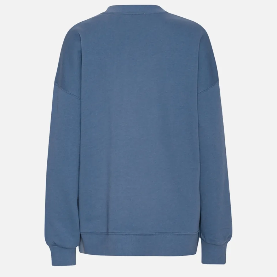 Sportswear|Co-Ord Sets|Ganni Rotate Sunday Logo Cotton-Jersey Sweatshirt - XS