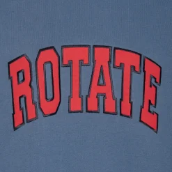 Sportswear|Co-Ord Sets|Ganni Rotate Sunday Logo Cotton-Jersey Sweatshirt - XS