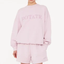 Sportswear|Loungewear|Cras Rotate Sunday Relaxed Cotton-Jersey Sweatshirt - XL