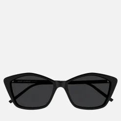 Sunglasses|Sunglasses|Dr. Martens Saint Laurent Angular Recycled Acetate Cat-Eye Sunglasses
