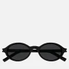 Sunglasses|Sunglasses|Dr. Martens Saint Laurent Jeanne Oval-Frame Acetate Sunglasses
