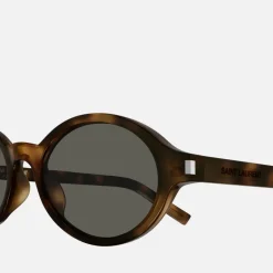 Sunglasses|Sunglasses|Dr. Martens Saint Laurent Jeanne Oval-Frame Acetate Sunglasses