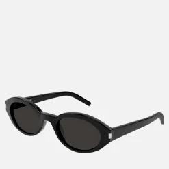 Sunglasses|Sunglasses|Dr. Martens Saint Laurent Oval-Frame Acetate Sunglasses