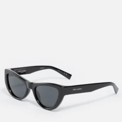 Sunglasses|Sunglasses|Barbour Saint Laurent Script Acetate Cat-Eye Sunglasses