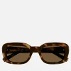 Sunglasses|Sunglasses|Dr. Martens Saint Laurent Square-Frame Monogram Acetate Sunglasses