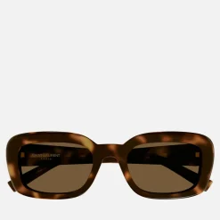 Sunglasses|Sunglasses|Dr. Martens Saint Laurent Square-Frame Monogram Acetate Sunglasses