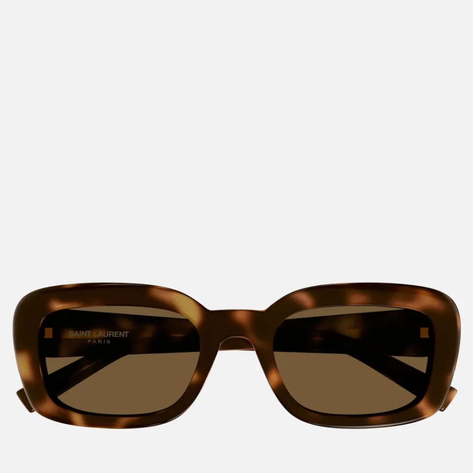 Sunglasses|Sunglasses|Dr. Martens Saint Laurent Square-Frame Monogram Acetate Sunglasses