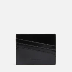 Wallets|Dr. Martens Salvatore Ferragamo Diagonal Design Leather Cardholder