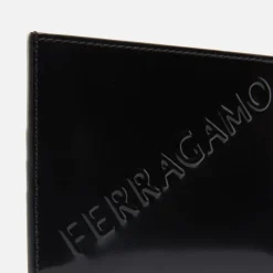 Wallets|Dr. Martens Salvatore Ferragamo Diagonal Design Leather Cardholder