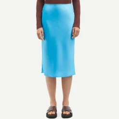 Skirts|Skirts|Calvin Klein Samsøe Samsøe Agneta Recycled Satin Midi Skirt - L