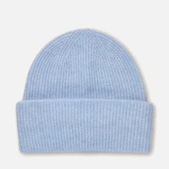 Hats|Ganni Samsøe Samsøe Nor Ribbed Wool-Blend Hat