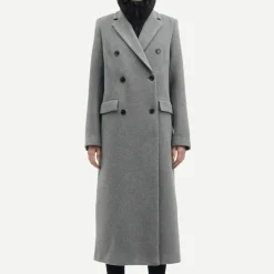 Jackets|Coats|Dr. Martens Samsøe Samsøe Recycled Wool Falcon Coat - XS