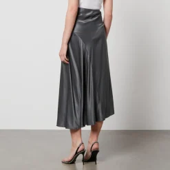 Skirts|Skirts|Dr. Martens Samsøe Samsøe Viktoria Satin Midi Skirt - XS