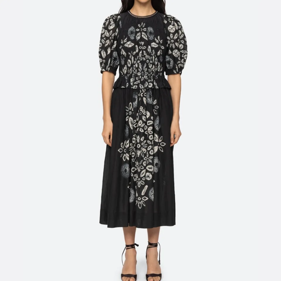 Dresses|Dresses|Polo Ralph Lauren Sea New York Thea Printed Cotton-Blend Gauze Dress - US 6/ UK 10