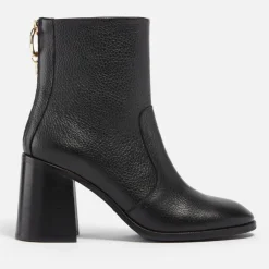 Boots|Dr. Martens See by Chloé Aryel Leather Heeled Boots - UK 3