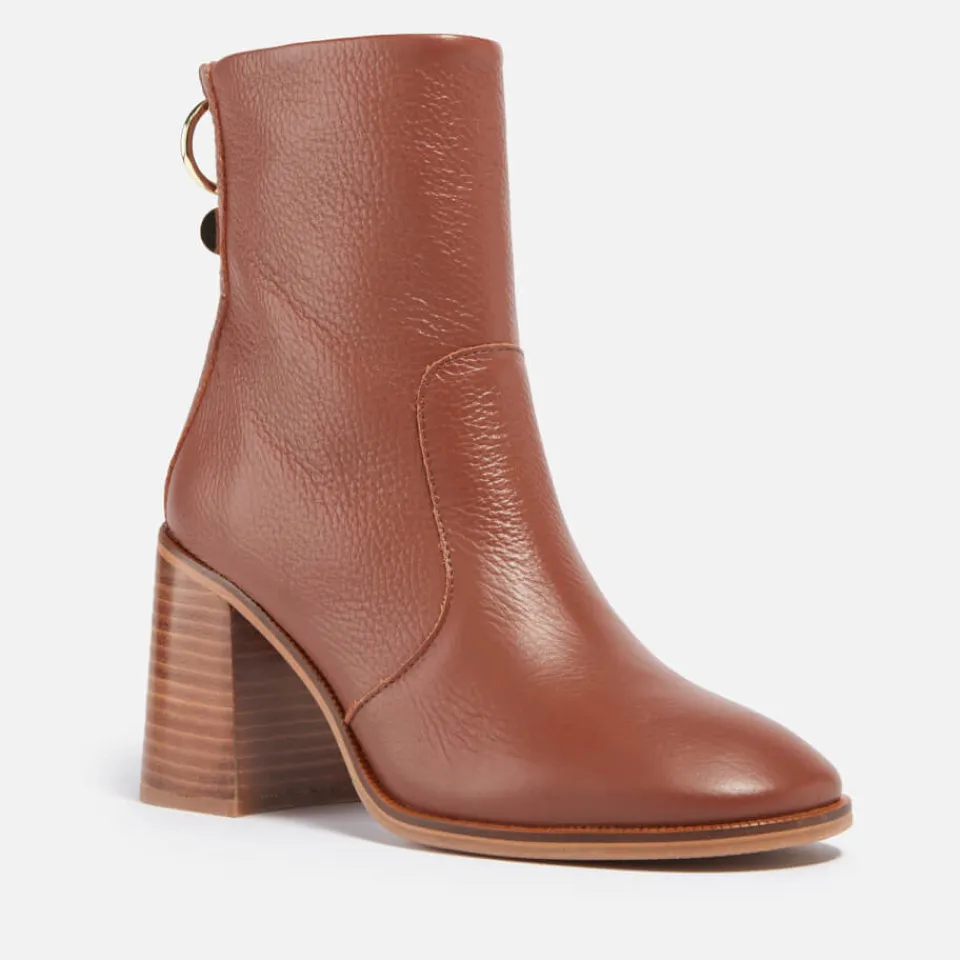 Boots|See By Chloé Aryel Leather Heeled Boots - UK 4
