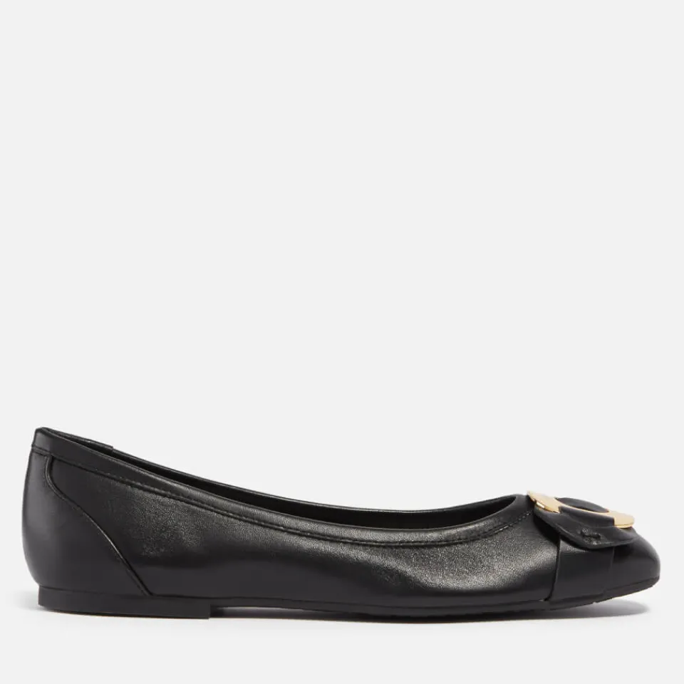 Flats|See By Chloé Chany Leather Ballet Flats - UK 3