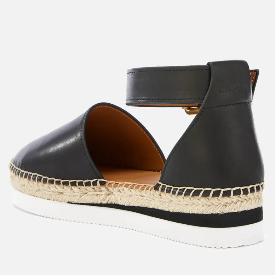 Sandals & Slides|Sandals|Dr. Martens See By Chloé Women's Glyn Leather Espadrille Sandals - EU 36/UK 3