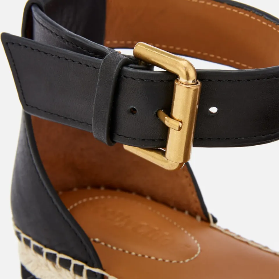 Sandals & Slides|Sandals|Dr. Martens See By Chloé Women's Glyn Leather Espadrille Sandals - EU 36/UK 3