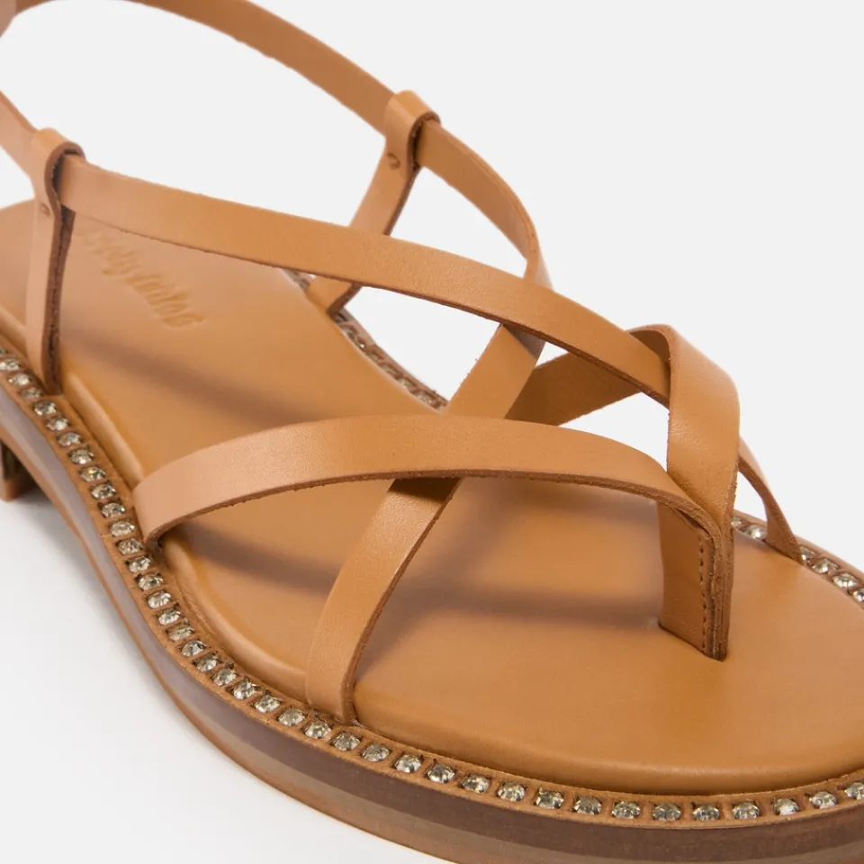 Sandals & Slides|Sandals|See By Chloé Women's Lynette Leather Sandals - 3
