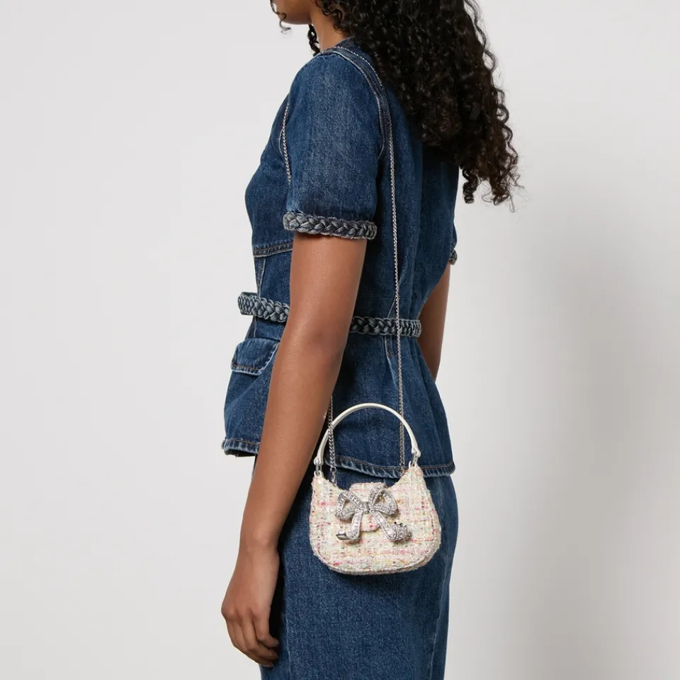 Bags|Dr. Martens Self-Portrait Bouclé Micro Bag