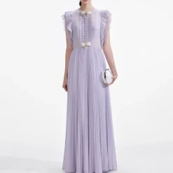 Dresses|Dresses|Self-Portrait Chiffon Maxi Dress - UK 8