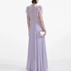 Dresses|Dresses|Self-Portrait Chiffon Maxi Dress - UK 8