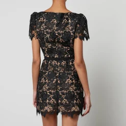 Dresses|Dresses|Self-Portrait Guipure Lace Mini Dress - US 2/UK 6