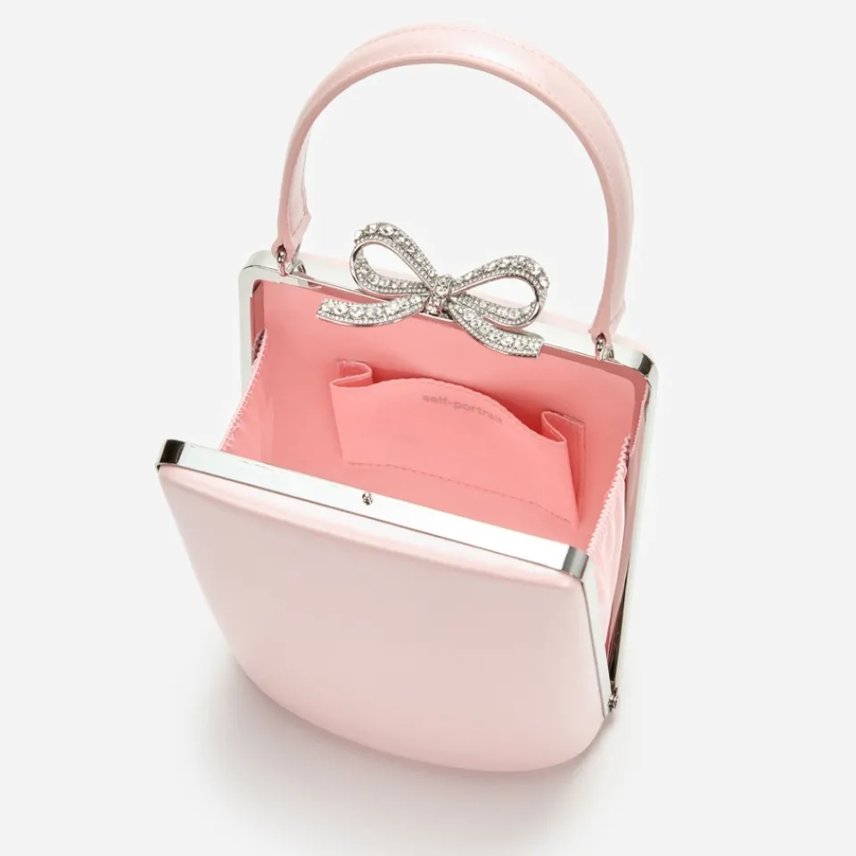 Bags|Dr. Martens Self-Portrait Satin Mini Bow Bag