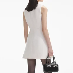 Dresses|Dresses|Self-Portrait Tinsel Bouclé Mini Dress - UK 10