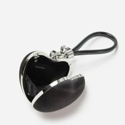 Bags|Dr. Martens Self-Portrait Top Handle Satin Heart Clutch