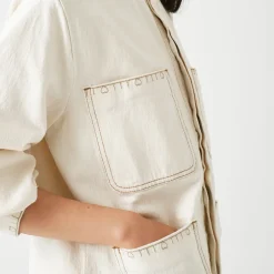 Jackets|Coats|Self-Portrait Seventy + Mochi Dear Pablo Cotton-Blend Jacket - XS
